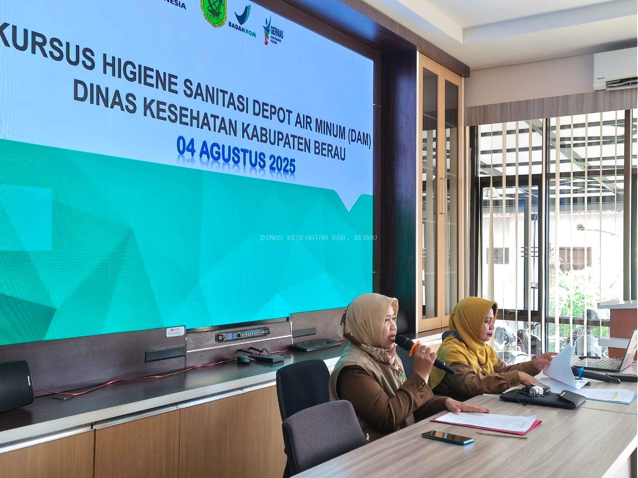 Dinkes Berau Bekali Pelaku Usaha Depot Air Minum soal Higiene Sanitasi