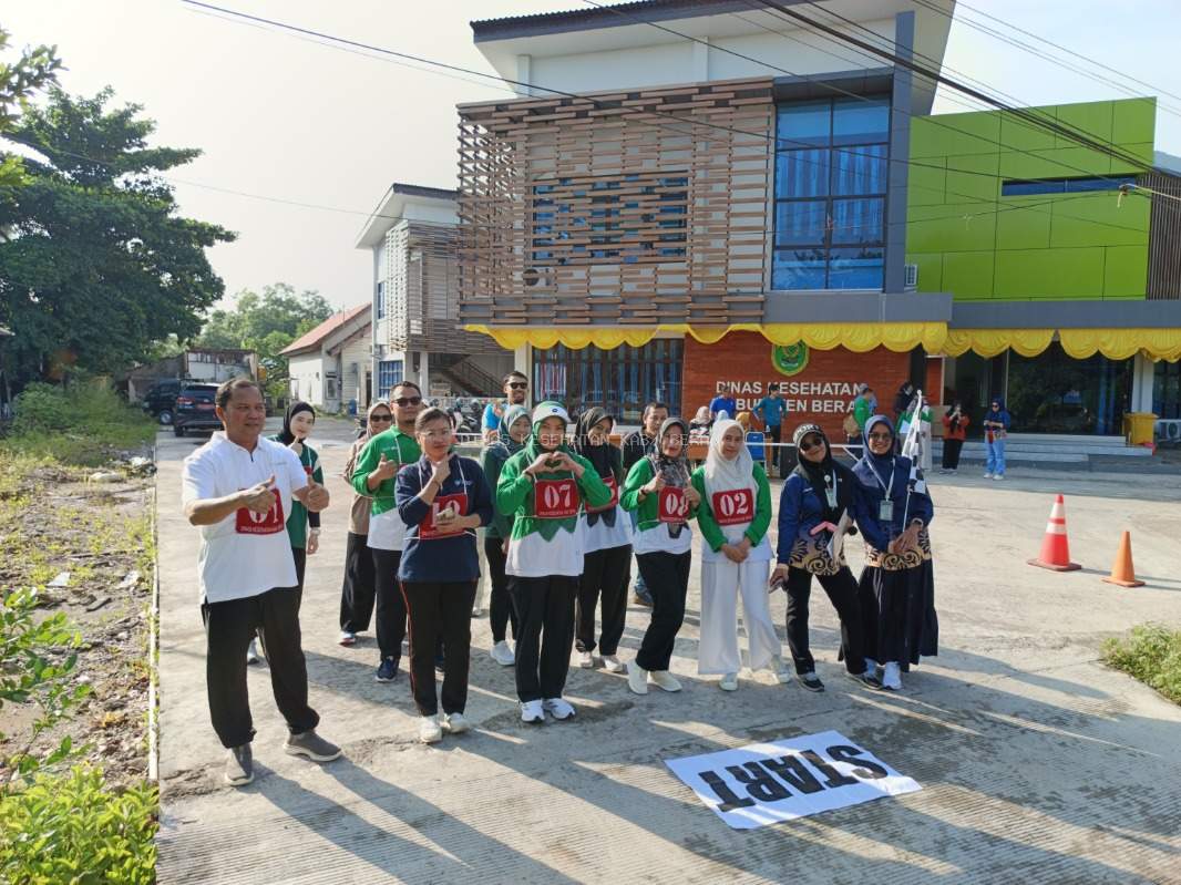 Rockport Pegawai Dinkes Berau Dorong Budaya Hidup Sehat dan Kebersamaan