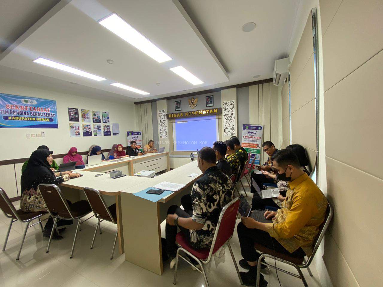 Matangkan Tata Kelola BLUD, Dinkes Berau Gelar FGD Lintas OPD Bahas Raperbup Puskesmas dan RSUD Talisayan