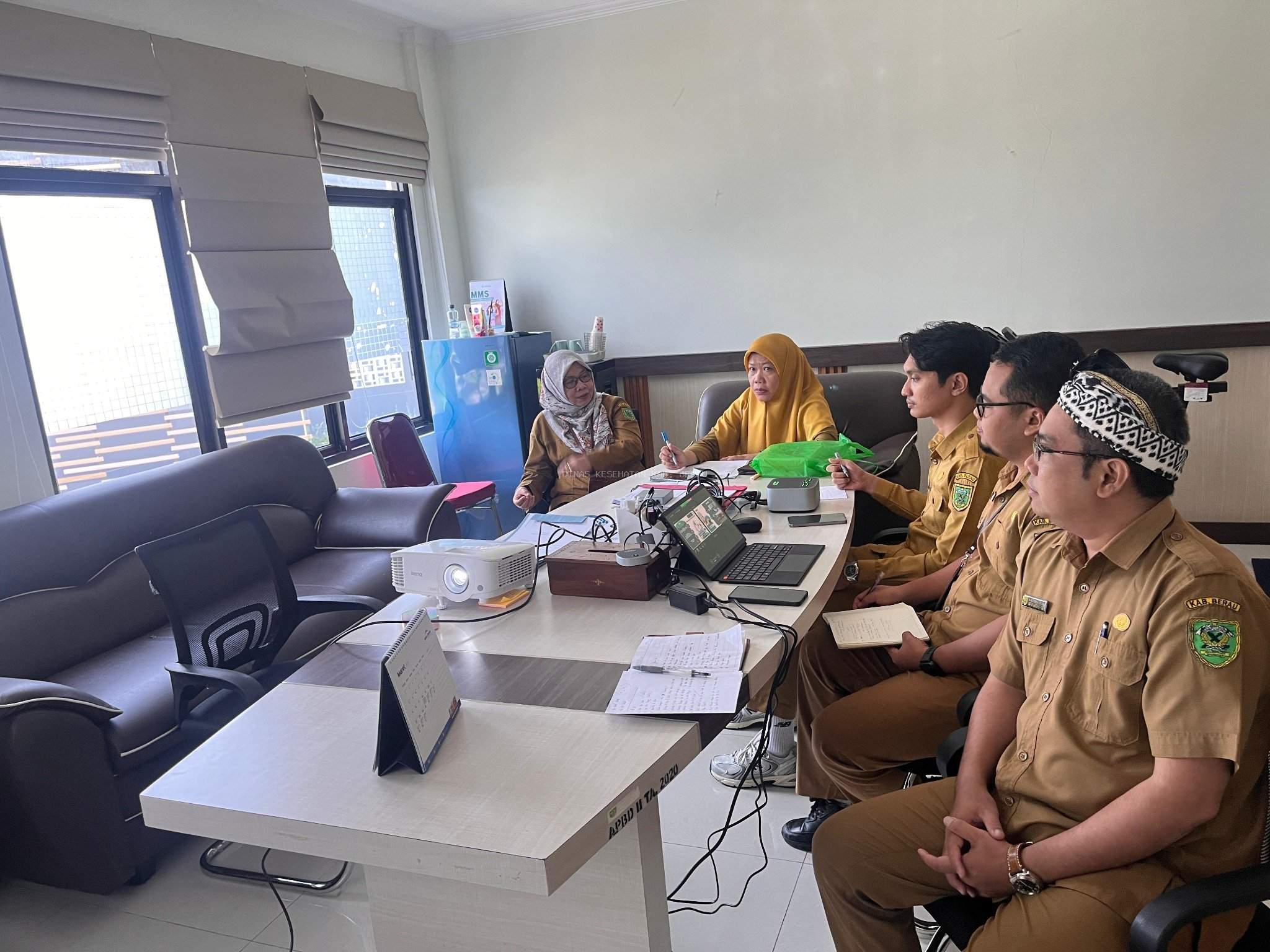 Perkuat Sistem Rujukan Mudik 2026, Dinkes Berau Koordinasikan Kesiapan SPGDT dan Puskesmas secara Daring